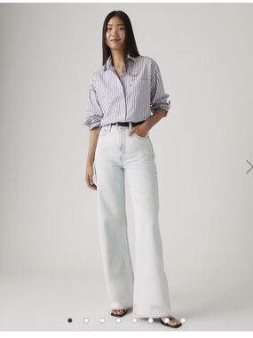 Levi's Ribcage Wide Leg Jeans